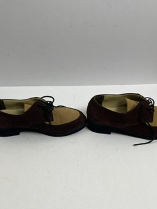 Vintage Newport News Two-Tone Suede Oxford Shoes 6M main image 4